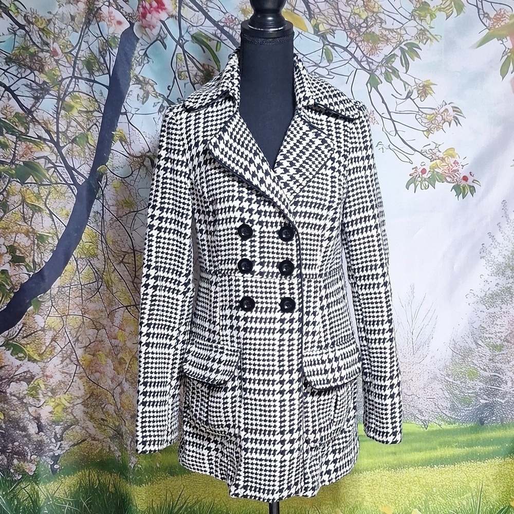 B-wear wear California Med, pea coat black/ white